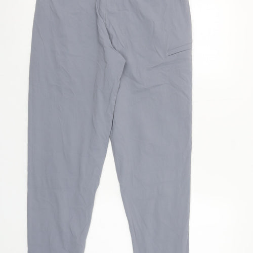 Athleta Womens Grey Size 10 Regular Jogger Trousers Lightweight Quick Dry