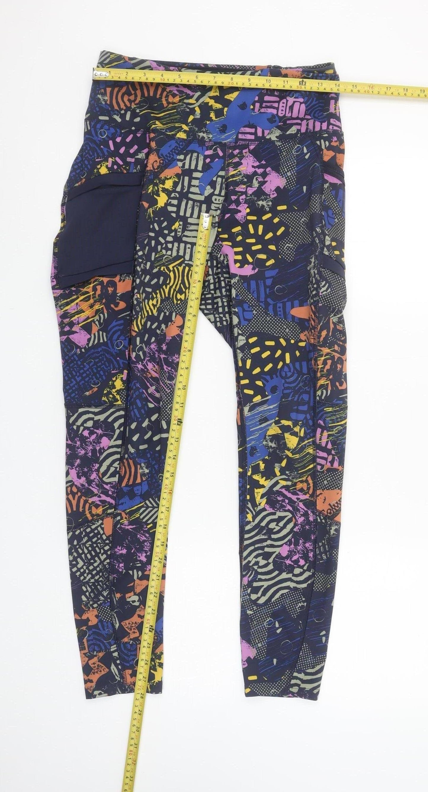 Columbia Womens Multicoloured Medium Leggings Omni-Shade UPF Stretch Activewear