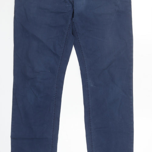 ANDRE Men's Blue Sterling Comfort Fit Straight Jeans 34R
