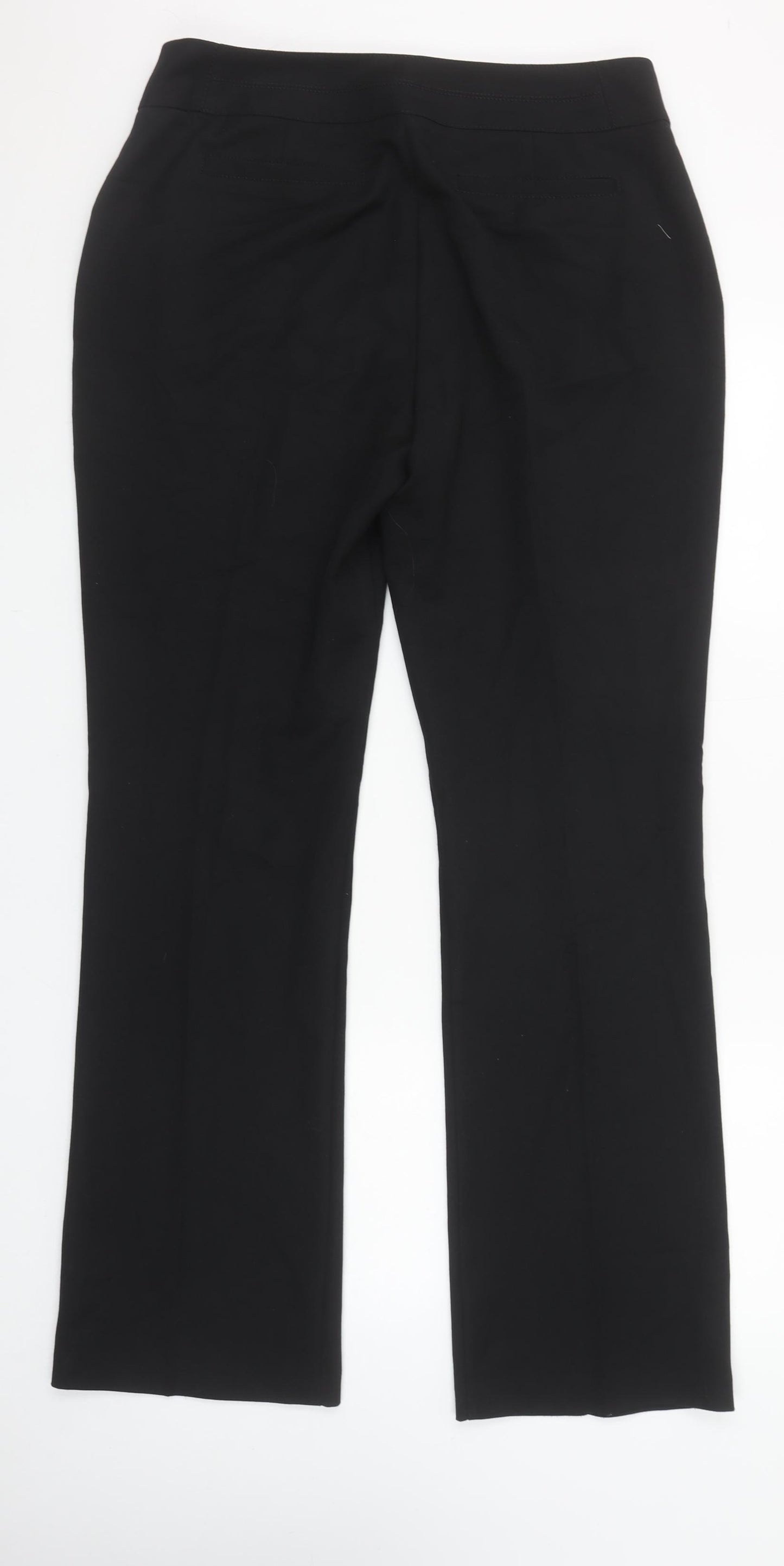 Wallis Women’s Black Size 14 Straight Leg Dress Pants