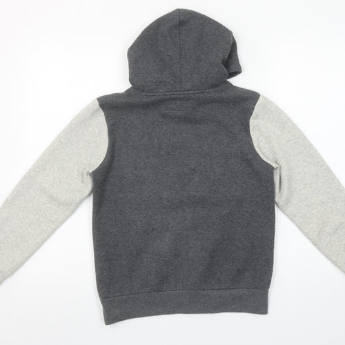 Converse Boys Grey Pullover Hoodie Medium 10-12 Years All Star Logo