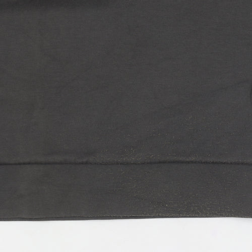 Hugo Boss Men’s Grey Logo Pullover Sweatshirt Size S