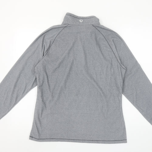 Regatta Great Outdoors Womens Grey 1/2 Zip Pullover Sweatshirt UK 14