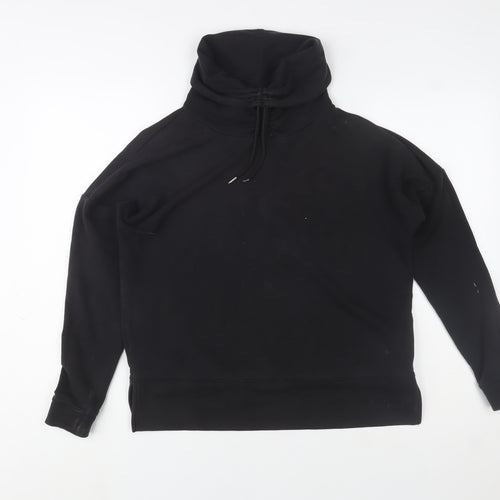 New Look Women’s Black Small High Neck Pullover Sweatshirt