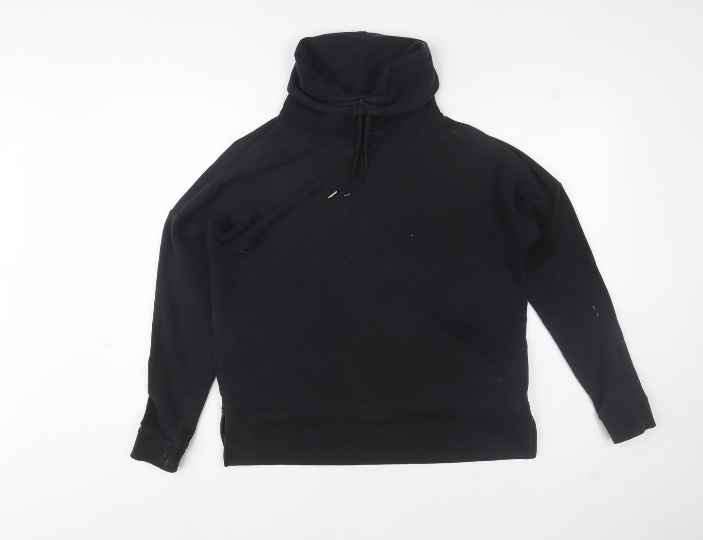 New Look Women’s Black Small High Neck Pullover Sweatshirt