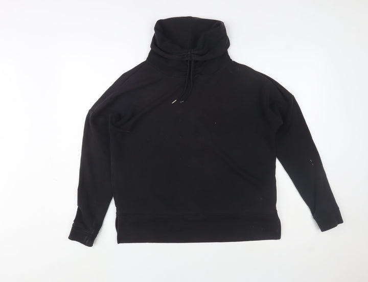 New Look Women’s Black Small High Neck Pullover Sweatshirt