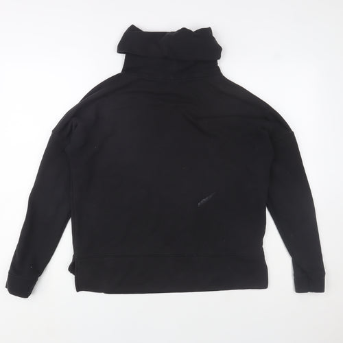 New Look Women’s Black Small High Neck Pullover Sweatshirt