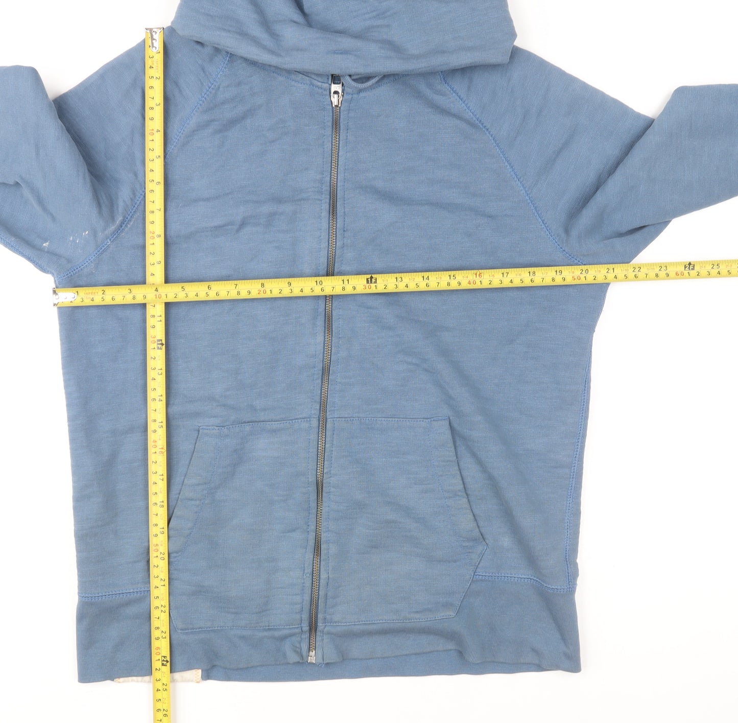 GAP Men's Blue Full Zip Cotton Hoodie Jacket Size M