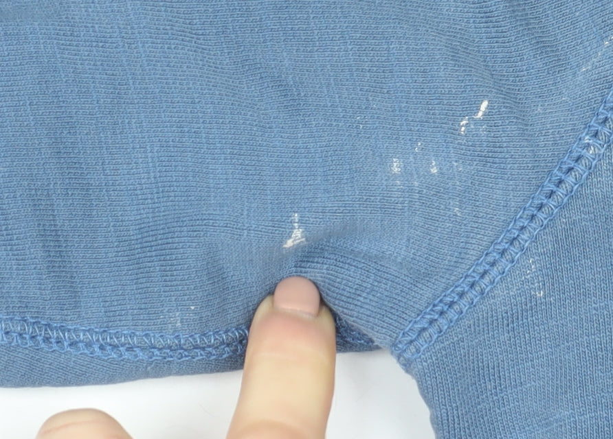 GAP Men's Blue Full Zip Cotton Hoodie Jacket Size M