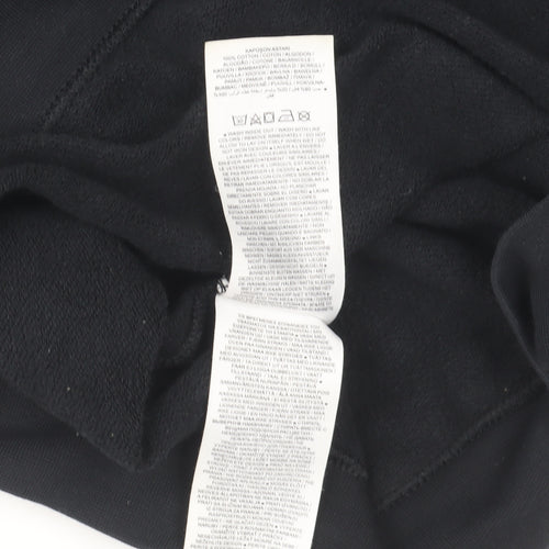 Nike Mens Black Pullover Hoodie M Regular Fit Fleece Sportswear