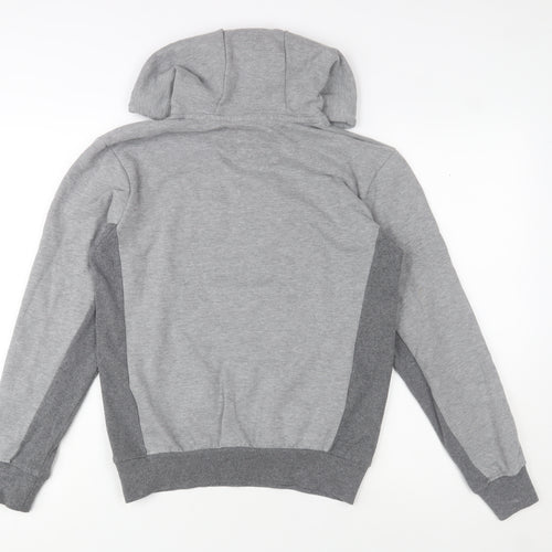 Farrell London Men's Grey Pullover Hoodie Size S Regular Fit Logo
