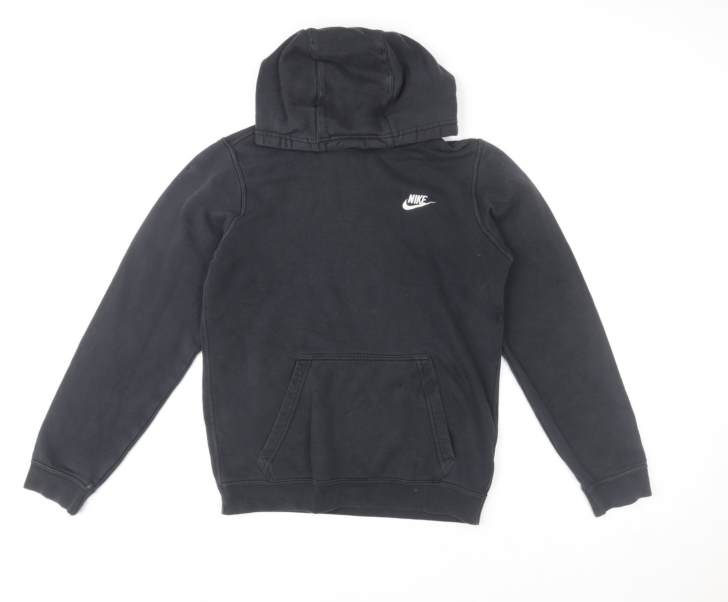 Nike Men's Black Pullover Hoodie XS Regular Fit Fleece Sportswear