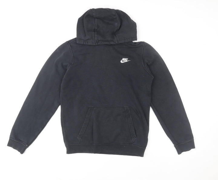 Nike Men's Black Pullover Hoodie XS Regular Fit Fleece Sportswear