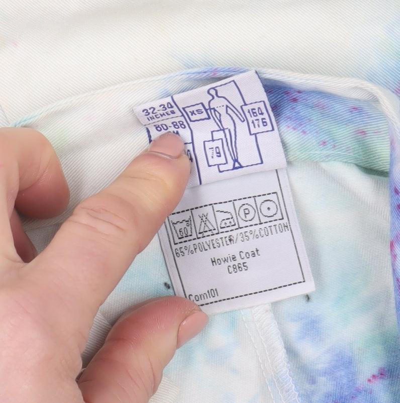 Portwest Men's Multicoloured XS Workwear Long Coat Tie-Dye Style