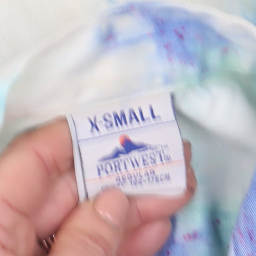 Portwest Men's Multicoloured XS Workwear Long Coat Tie-Dye Style