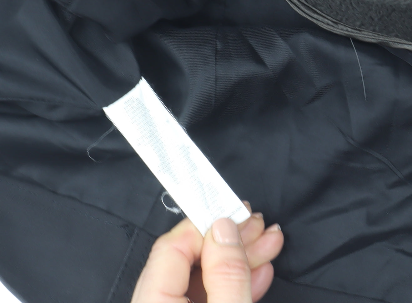 Original Penguin Men’s Black L Pea Coat Cotton Blend Winter Jacket