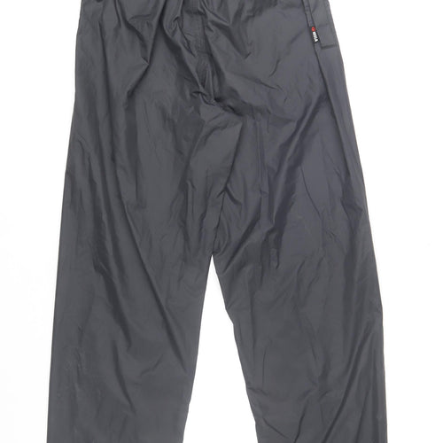 Keela Men’s Black XS Waterproof Rain Trousers Lightweight Outdoor Wear