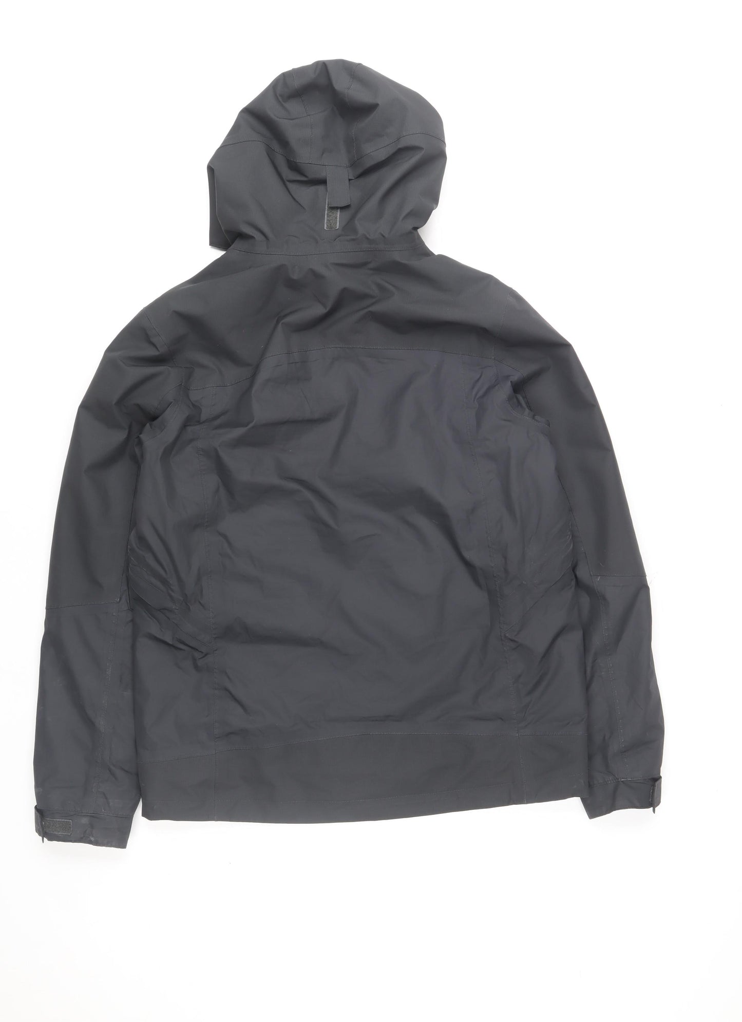 Quechua Boys Black Waterproof Hooded Parka Jacket 12-13 Years