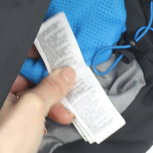 Quechua Boys Black Waterproof Hooded Parka Jacket 12-13 Years