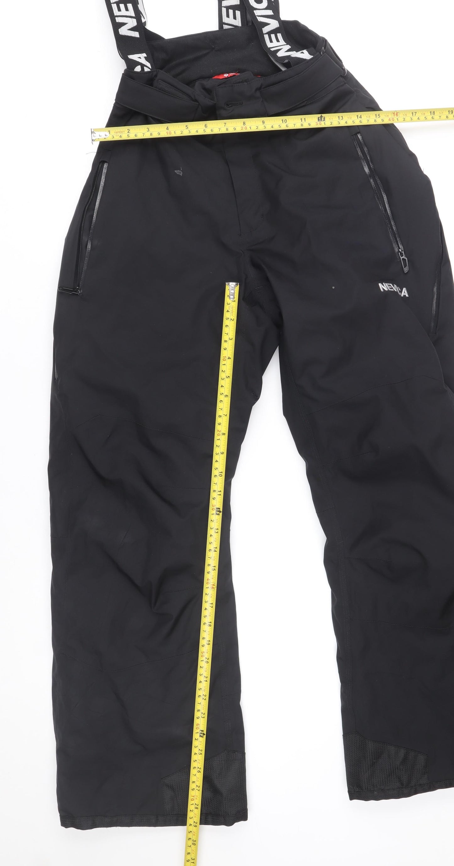 Nevica Womens Black Size 14 Waterproof Insulated Snow Pants
