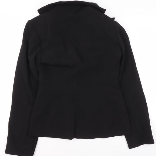 Coast Women's Black Size 8 Tailored Blazer Jacket