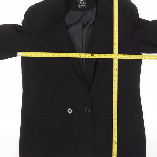 Atmosphere Women Black Size 14 Classic Single-Breasted Blazer