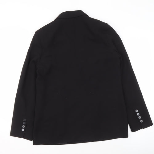 Atmosphere Women Black Size 14 Classic Single-Breasted Blazer