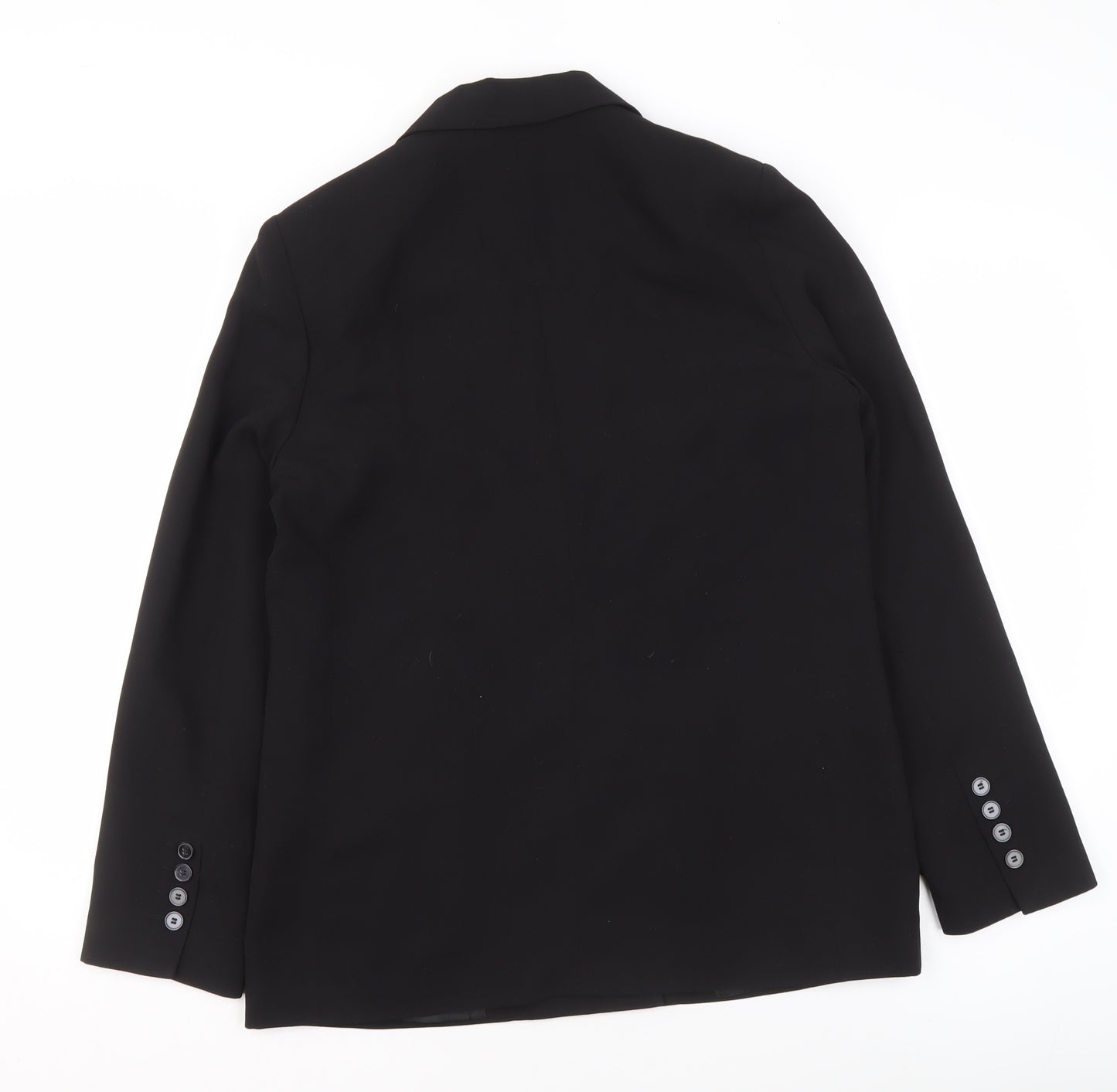 Atmosphere Women Black Size 14 Classic Single-Breasted Blazer