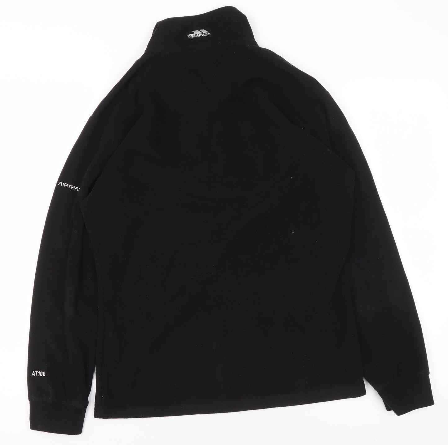 Trespass Womens Black Fleece 1/2 Zip Pullover Sweatshirt M
