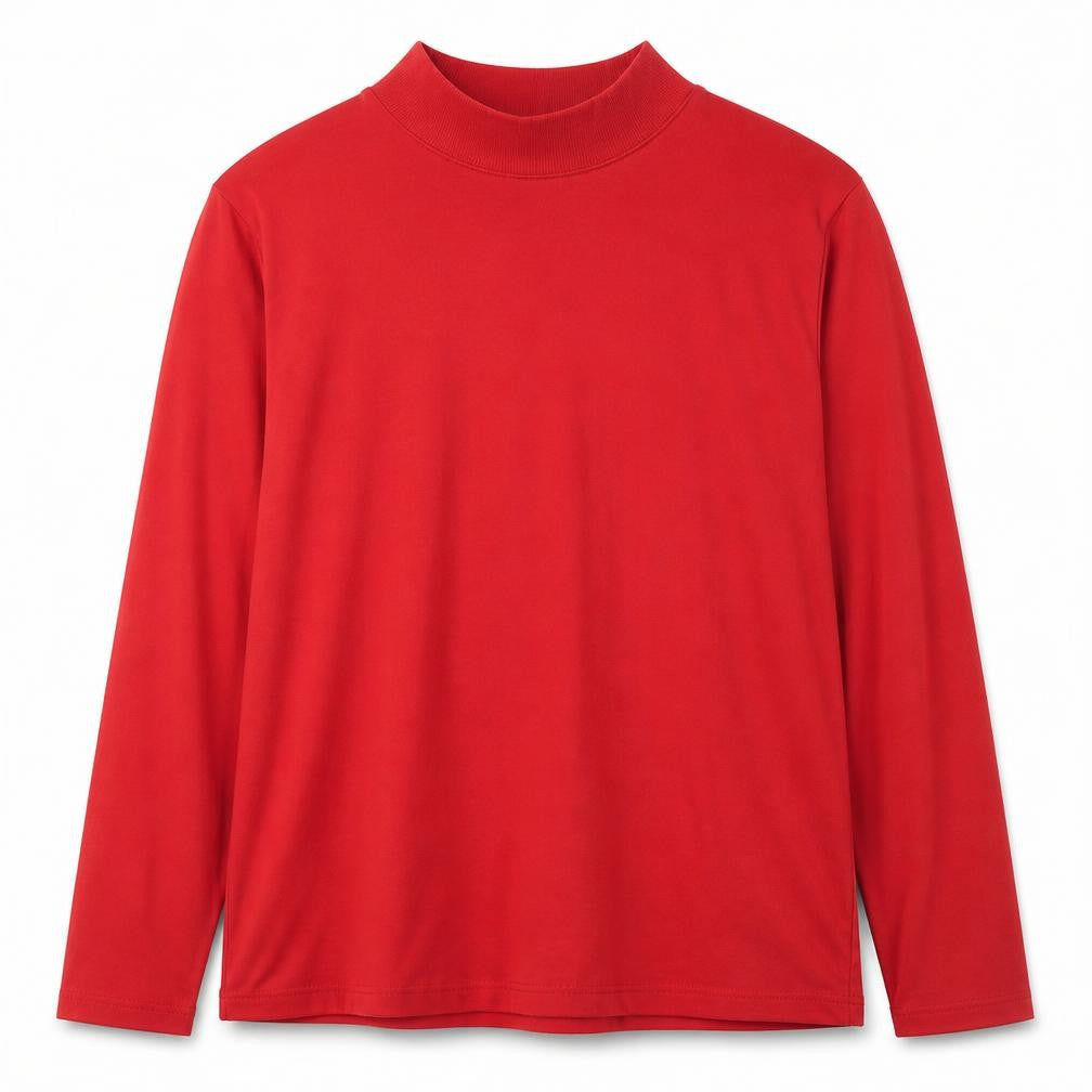 Dorothy Perkins Womens Red Roll Neck Long Sleeve Jersey Top Size 16