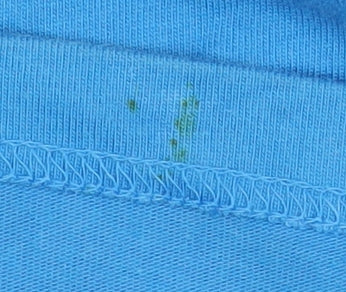 Old Salt Men's Blue Long Sleeve Rugby Polo Shirt 2XL Cotton