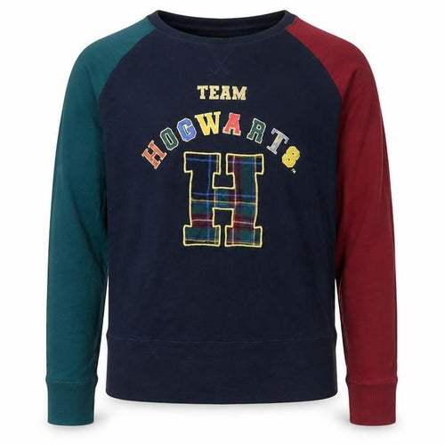 Marks and Spencer Boys Navy Hogwarts Pyjama Top Long Sleeve 8-9 Years