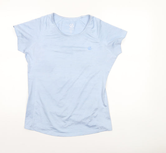Dare 2B Women's Blue Athletic Short Sleeve T-Shirt UK 10