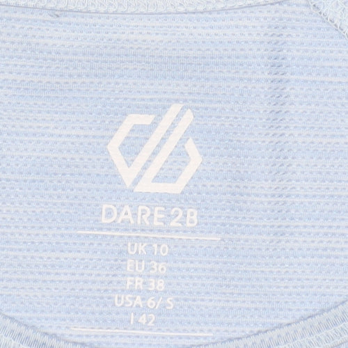 Dare 2B Women's Blue Athletic Short Sleeve T-Shirt UK 10
