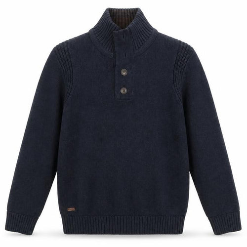 Designers at Debenhams Men's Blue Cotton Henley Jumper Medium