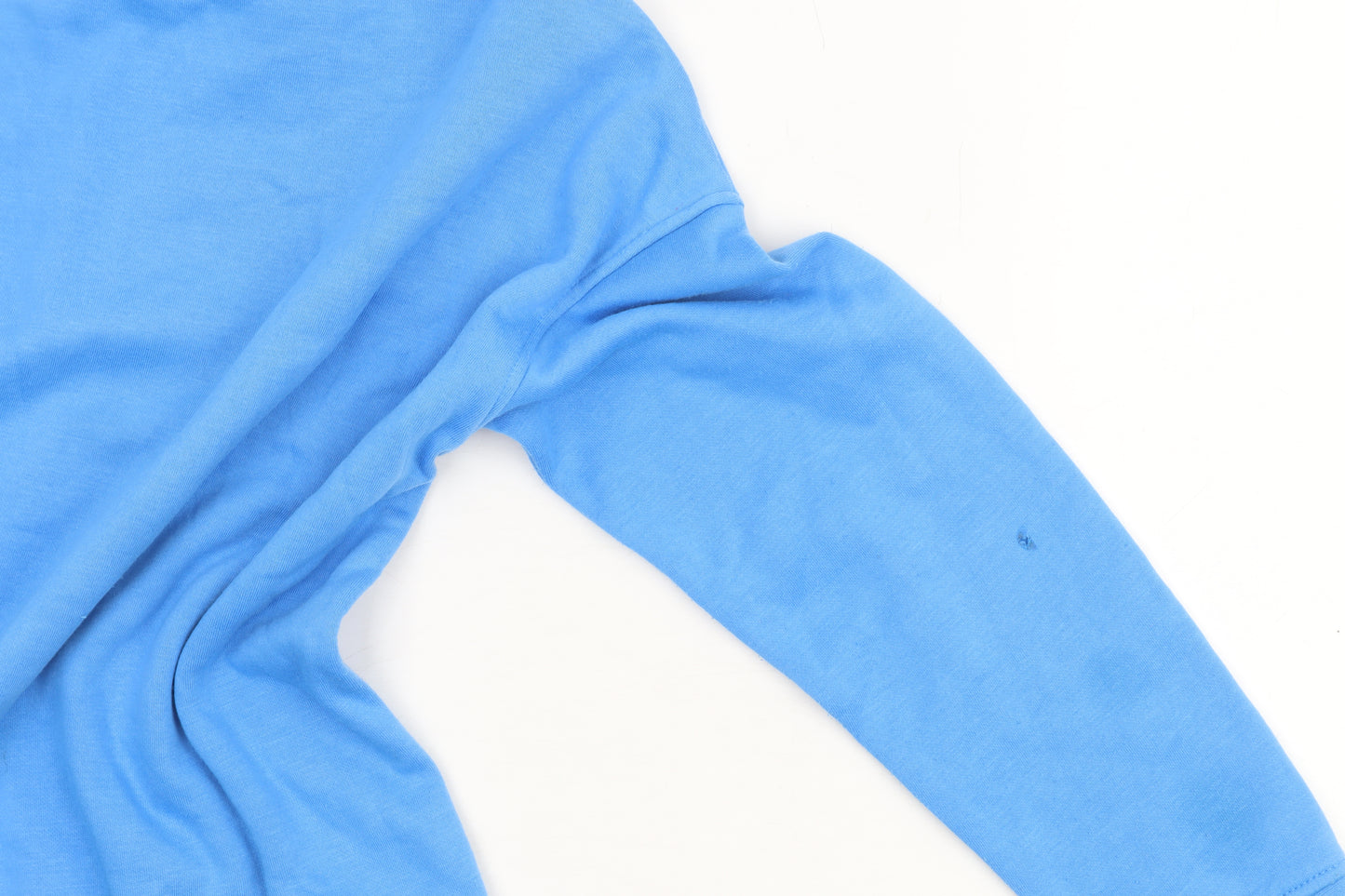 Disney Women Blue XS Pullover Sweatshirt Stitch Aloha Graphic