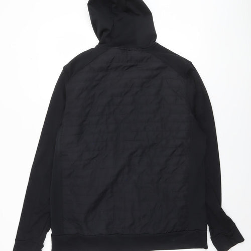 Dunnes Stores Mens Black L Hooded Softshell Activewear Jacket