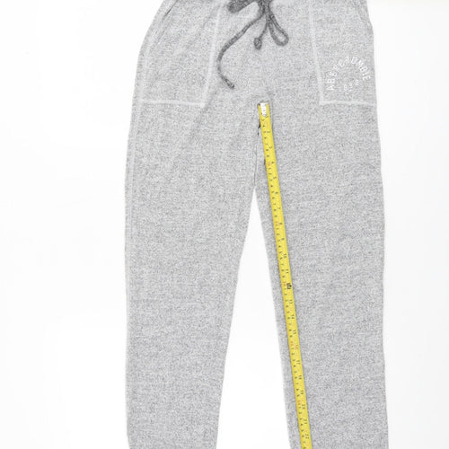 Abercrombie & Fitch Womens Grey XS Jogger Trousers Knit Lounge Pants