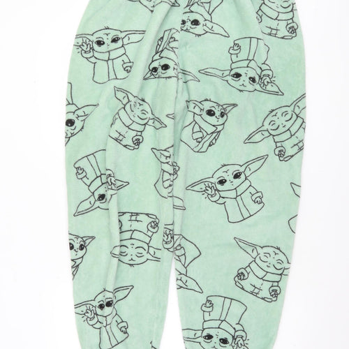 Primark Women’s Green Star Wars Baby Yoda Fleece Pyjama Pants L