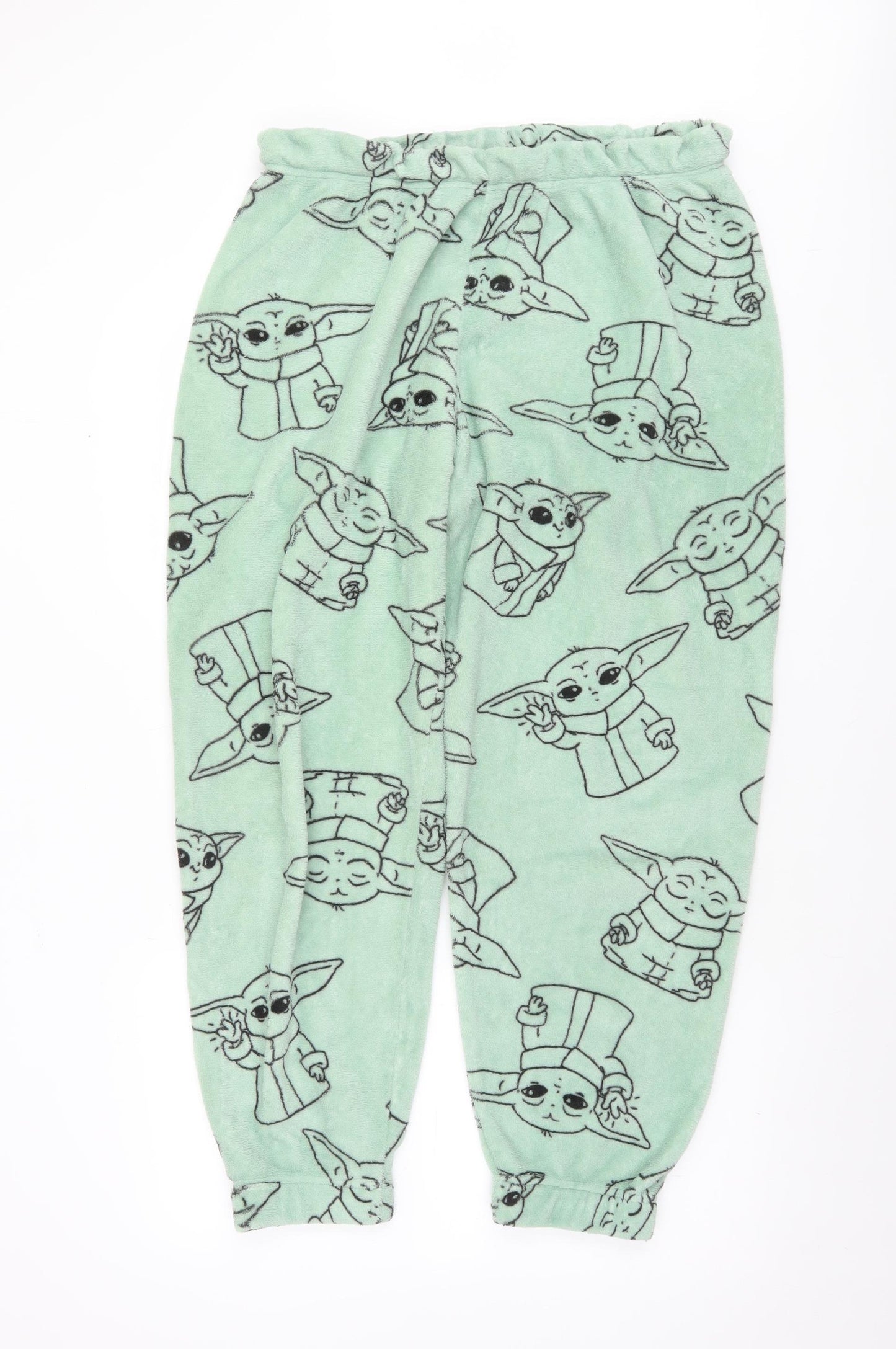 Primark Women’s Green Star Wars Baby Yoda Fleece Pyjama Pants L