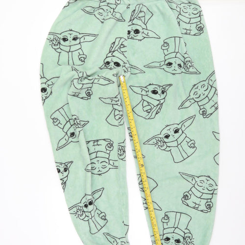 Primark Women’s Green Star Wars Baby Yoda Fleece Pyjama Pants L