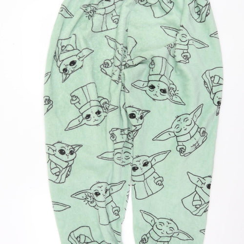 Primark Women’s Green Star Wars Baby Yoda Fleece Pyjama Pants L