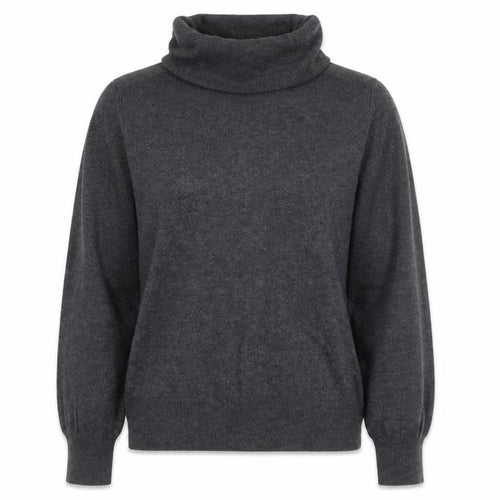 Marks and Spencer Women Grey Cowl Neck Long Sleeve Jumper Size 14