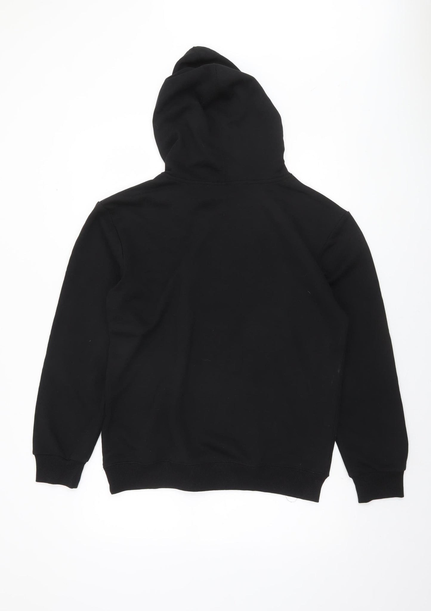 FROMTHEDIRT Men's Black Pullover Hoodie Medium Music Logo Fleece