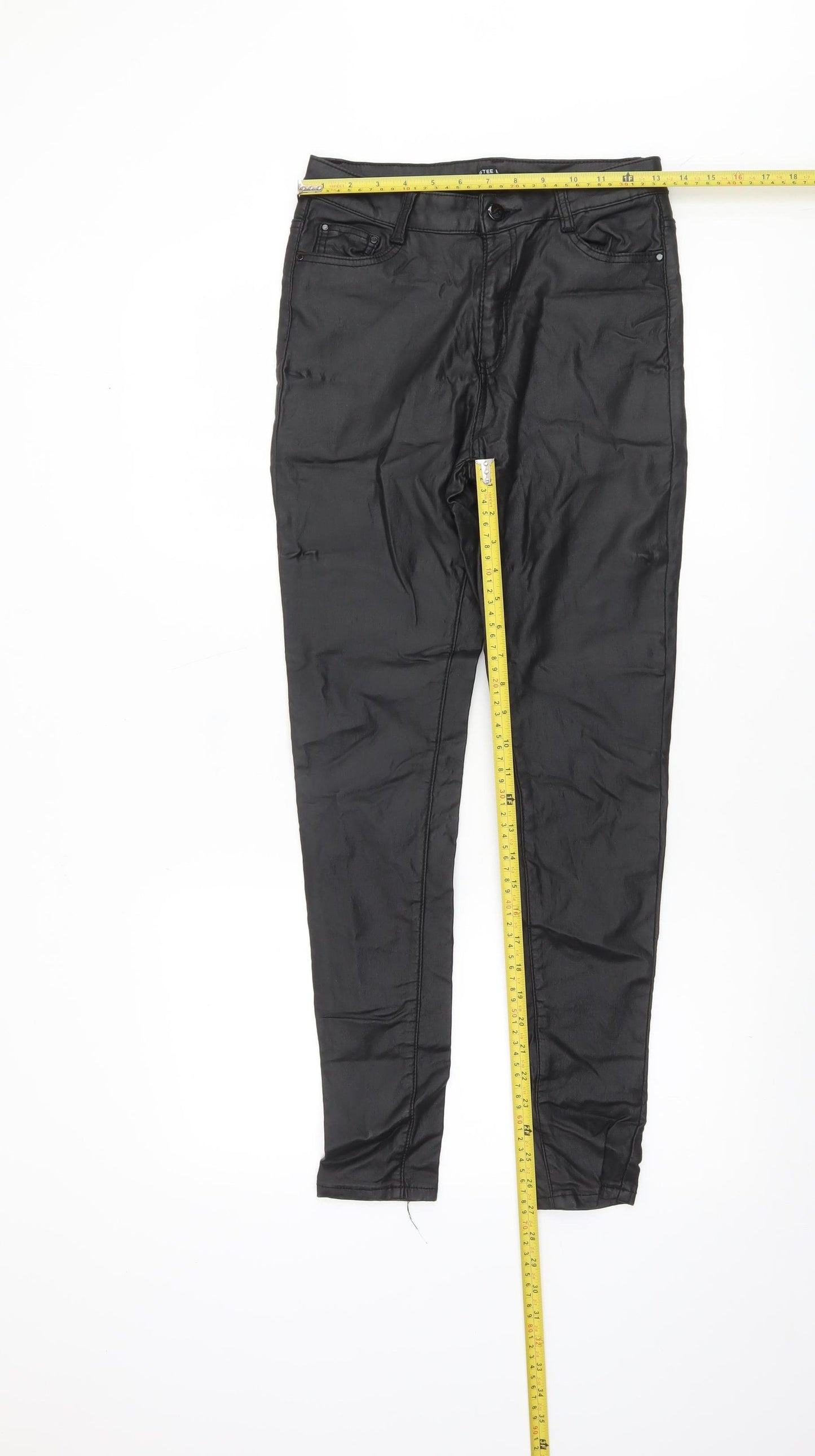 Estee Brown Women’s Black Stretch Jeggings L Slim Fit