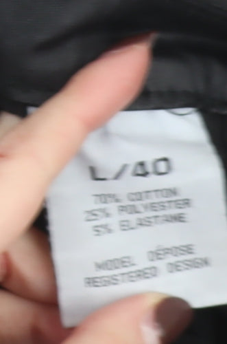 Estee Brown Womens Black Slim Fit Stretch Trousers Size 12