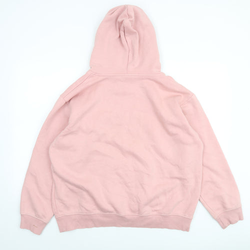 Umbro Womens Pink XL Pullover Hoodie Sweatshirt Casual Logo