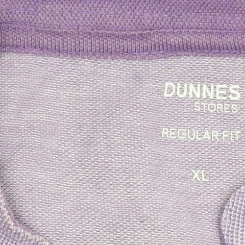 Dunnes Stores Men’s Purple Regular Fit Cotton Polo Shirt XL