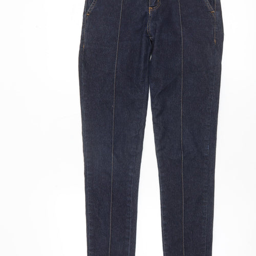 Sawary Women's Blue High Rise Straight Denim Jeans Size 8