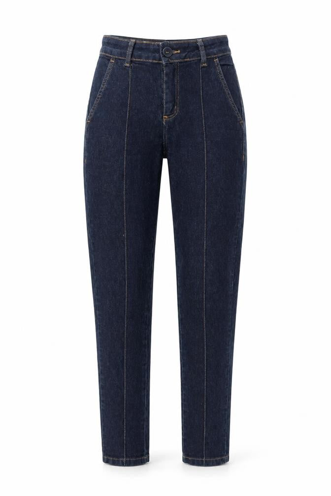 Sawary Women's Blue High Rise Straight Denim Jeans Size 8
